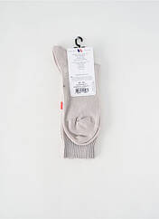 Chaussettes gris PERRIN pour homme seconde vue