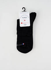 Chaussettes noir PERRIN pour unisexe seconde vue