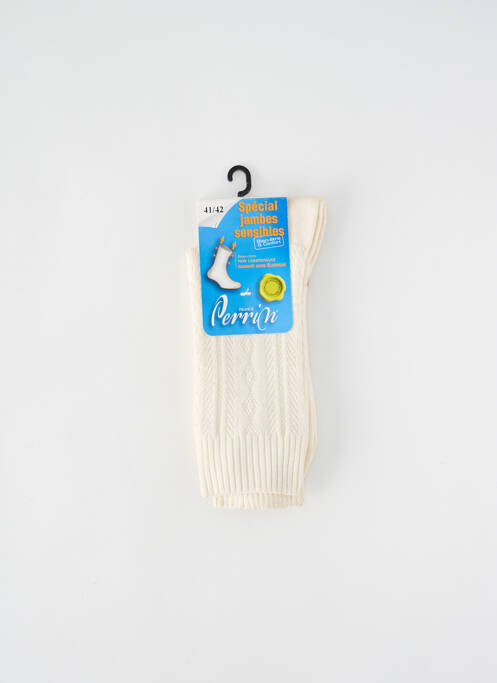 Chaussettes beige PERRIN pour homme