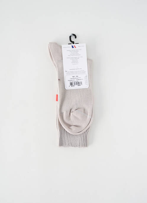 Chaussettes gris PERRIN pour homme