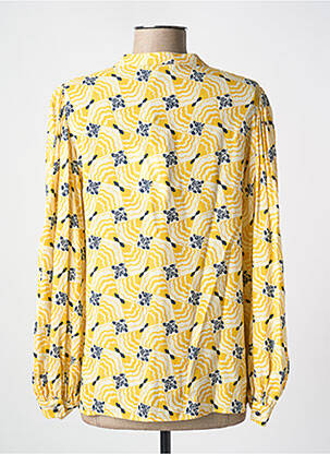 Chemisier coupe cintrée manches longues jaune TARA JARMON femme