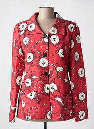 Blazer coupe cintrée rouge TARA JARMON femme
