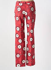 Pantalon droit rouge TARA JARMON pour femme seconde vue