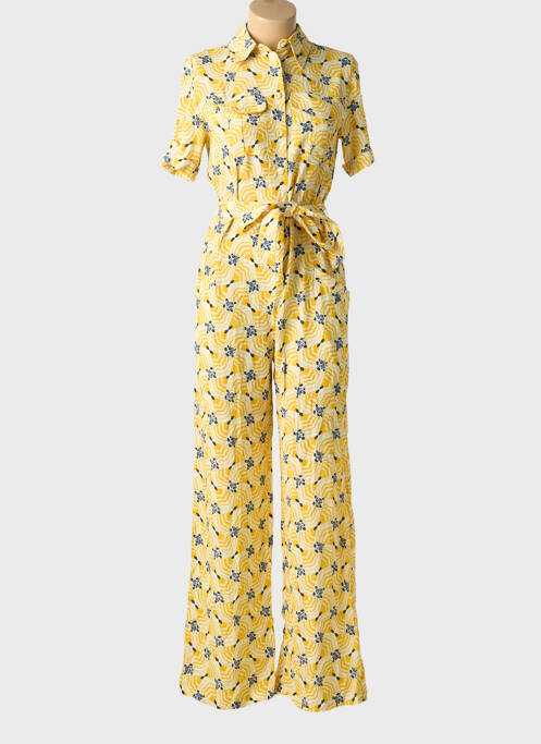 Combi-pantalon jaune TARA JARMON pour femme