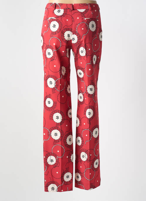 Pantalon droit rouge TARA JARMON pour femme