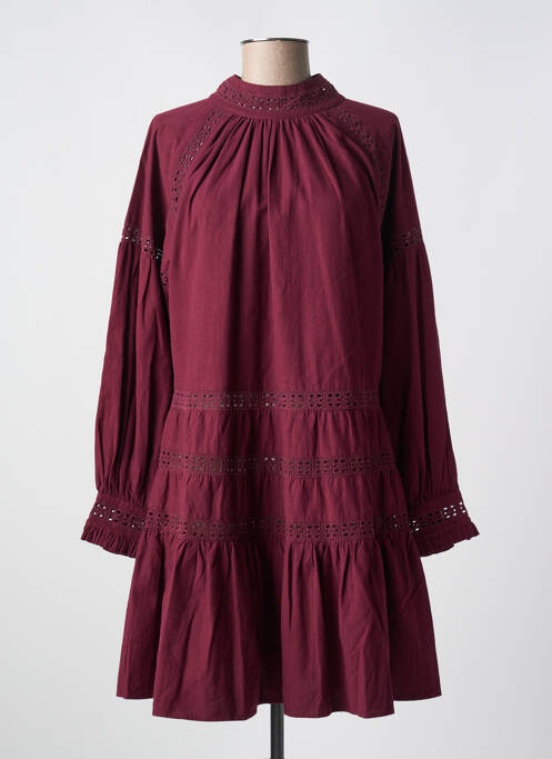 Robe courte violet PETITE MENDIGOTE pour femme