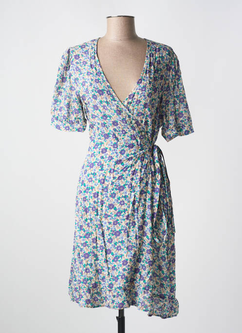 Robe mi-longue bleu PETITE MENDIGOTE pour femme