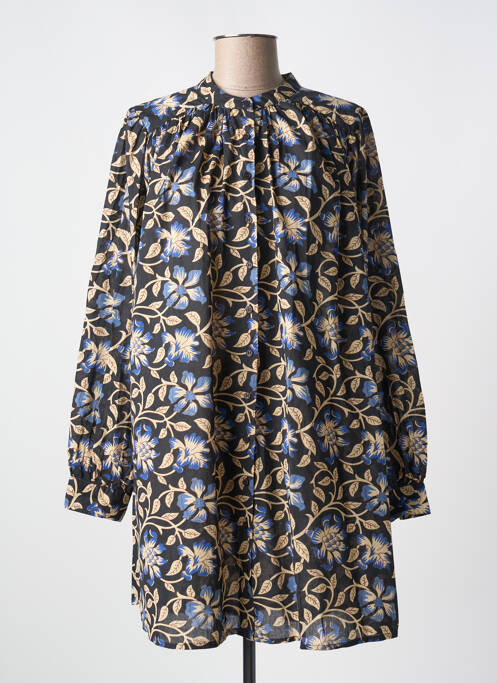 Tunique manches longues bleu PETITE MENDIGOTE pour femme