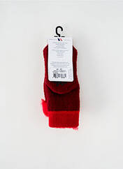Chaussettes rouge PERRIN pour enfant seconde vue