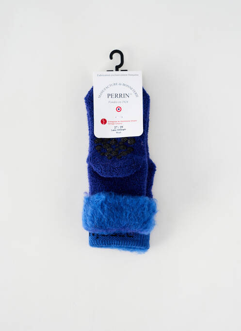 Chaussettes bleu PERRIN pour enfant