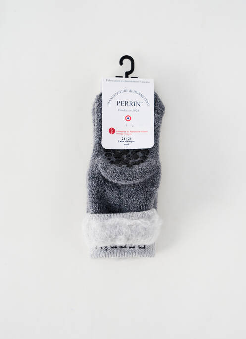 Chaussettes gris PERRIN pour enfant