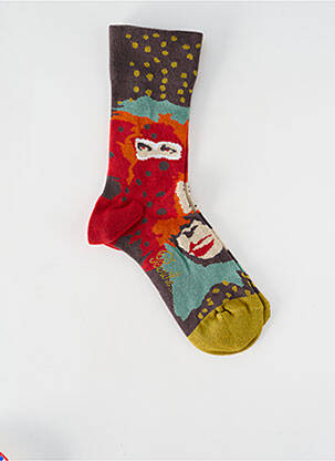 Chaussettes gris BERTHE AUX GRANDS PIEDS pour enfant