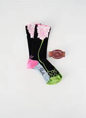 Chaussettes noir BERTHE AUX GRANDS PIEDS pour fille seconde vue