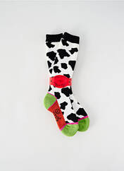 Chaussettes vert BERTHE AUX GRANDS PIEDS pour enfant seconde vue