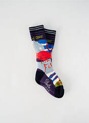 Chaussettes violet BERTHE AUX GRANDS PIEDS pour enfant seconde vue