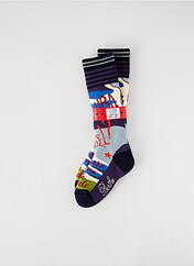 Chaussettes violet BERTHE AUX GRANDS PIEDS pour enfant seconde vue