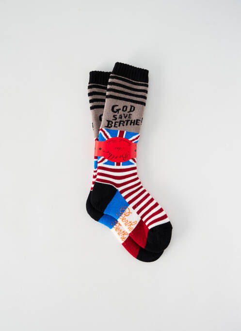 Chaussettes noir BERTHE AUX GRANDS PIEDS pour enfant