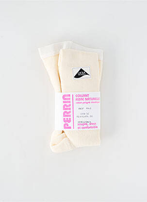 Collants stretch beige PERRIN fille