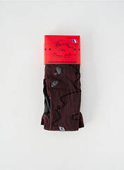 Collants marron BERTHE AUX GRANDS PIEDS pour femme seconde vue