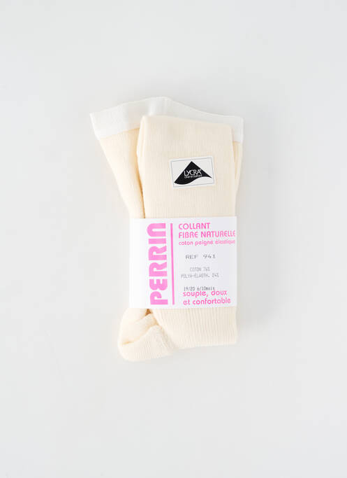 Collants beige PERRIN pour fille