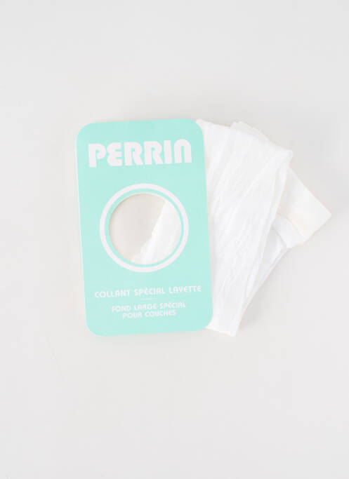Collants blanc PERRIN pour fille