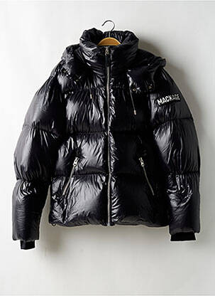 Doudoune poches a capuche noir MACKAGE homme