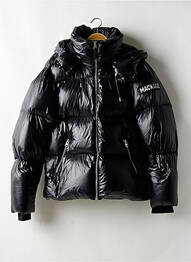 Doudoune manches longues a capuche noir MACKAGE homme