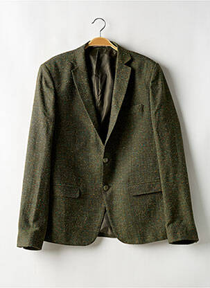 Blazer coupe cintrée vert CAMILLIANO homme