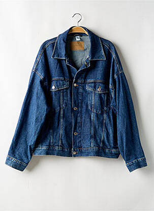 Veste casual coupe droite bleu & DENIM homme