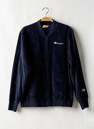 Veste casual coupe droite bleu CHAMPION homme
