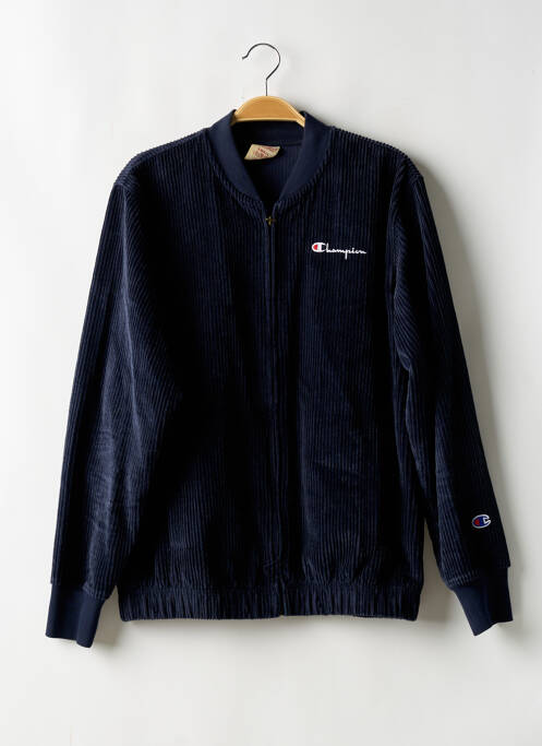 Veste casual bleu CHAMPION pour homme