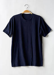 T-shirt stretch manches courtes bleu SANS MARQUE homme
