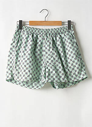 Short tissage popeline taille normale vert AMERICAN VINTAGE homme