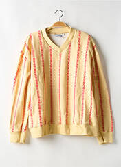 Sweat-shirt beige MEUS pour homme seconde vue