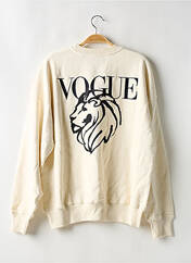 Sweat-shirt beige VOGUE pour homme seconde vue