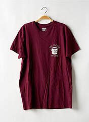 T-shirt rouge REBOUNCE pour homme seconde vue