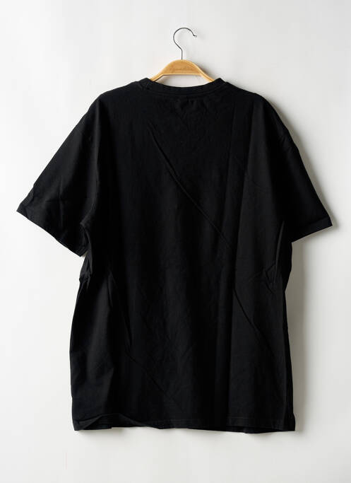 T-shirt stretch manches courtes noir SANS MARQUE homme