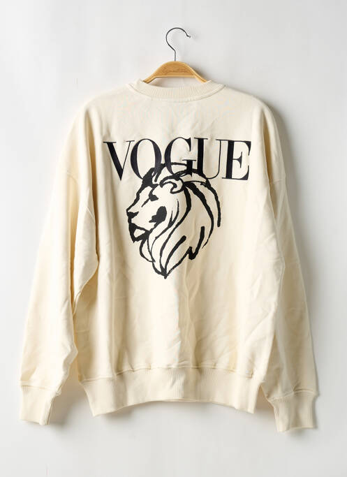 Sweat-shirt beige VOGUE pour homme