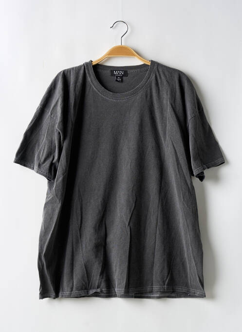 T-shirt gris BOOHOO pour homme