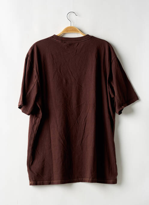 T-shirt marron SUPERDRY pour homme
