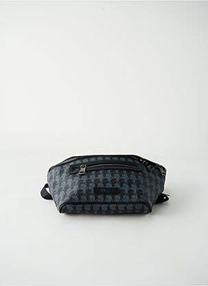 Pochette coutures renforcées gris KARL LAGERFELD homme