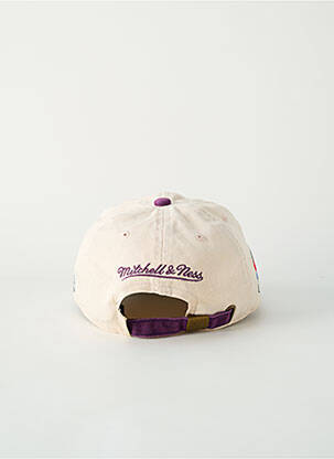 Casquette visière souple violet NBA homme
