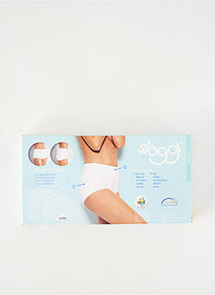 Culotte gainante tissage popeline chair SLOGGI femme