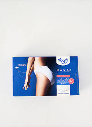 Culotte blanc SLOGGI pour femme