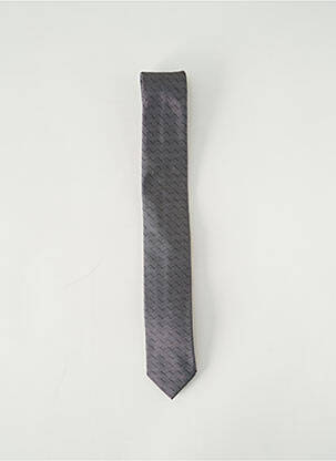 Cravate doublure gris HUGO BOSS homme