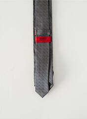 Cravate gris HUGO BOSS pour homme seconde vue