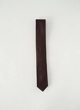 Cravate marron HUGO BOSS pour homme