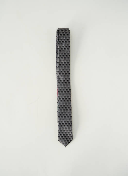 Cravate doublure gris HUGO BOSS homme