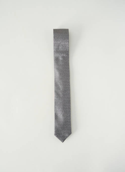 Cravate gris HUGO BOSS pour homme