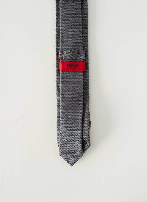 Cravate gris HUGO BOSS pour homme